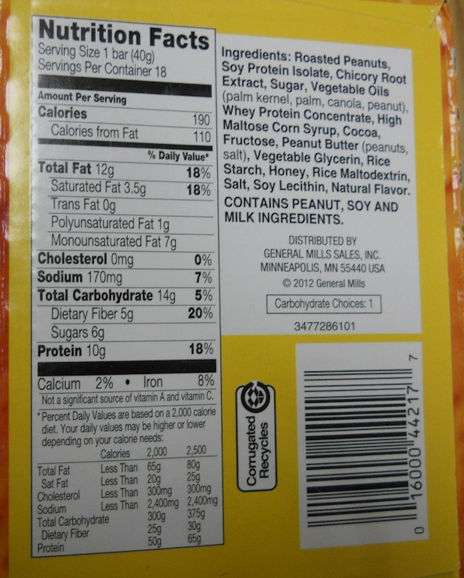 NV NATURE VALLEY PROTEIN PEANUT BUTTER & DARK CHOCOLATE CHEWY BAR 18ct