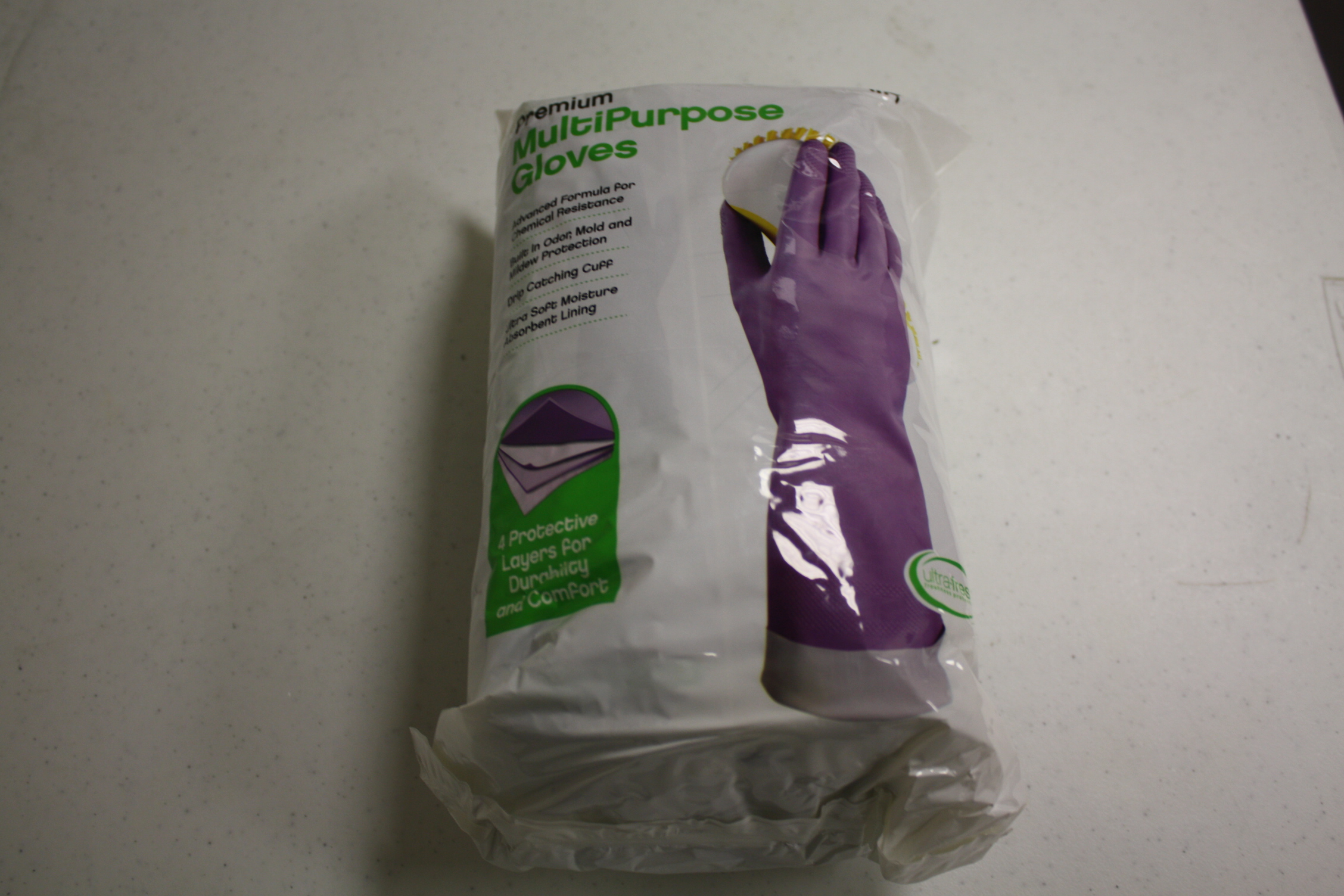 Clean Ones Premium Multi Purpose Rubber Gloves 9 Pairs MEDIUM hand