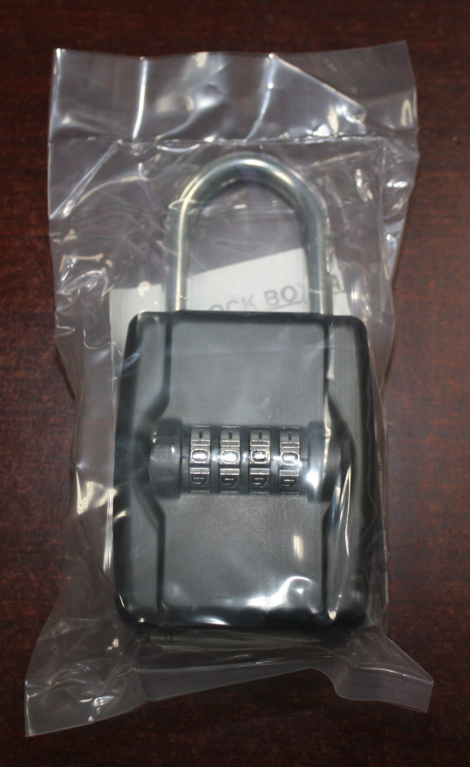 New Door Handle Lock Box Lockbox Realtor REO 4 DIGIT RESETTABL