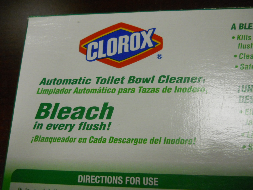6 Clorox Automatic Bleach Toilet Bowl Cleaner Six 3.5 oz Tabs Put in